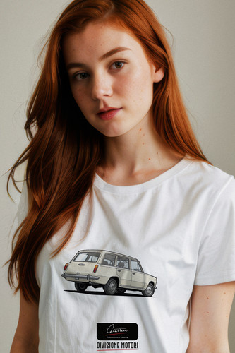 Shirt auto ispirata - auto, fiat