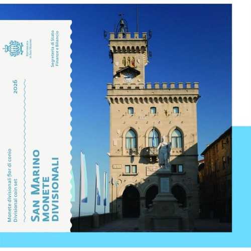 Serie euro san - euro, marino