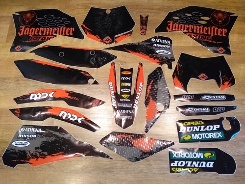 Kit grafica ktm exc - kit, 125