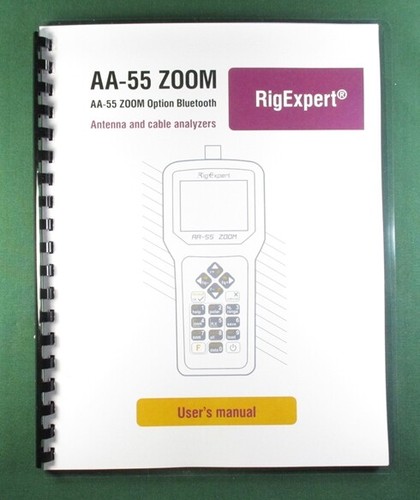 Rigexpert zoom manuale - zoom,