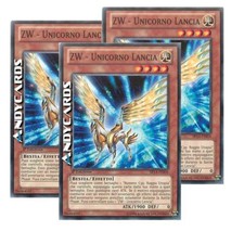 3x ZW - UNICORNO LANCIA (Zw - Unicorn Spear) Comune • SP14 IT004 • 1Ed • YUGIOH!