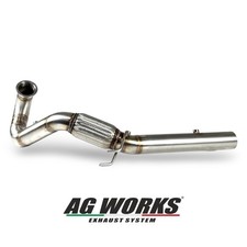 Downpipe skat 76mm - downpipe,