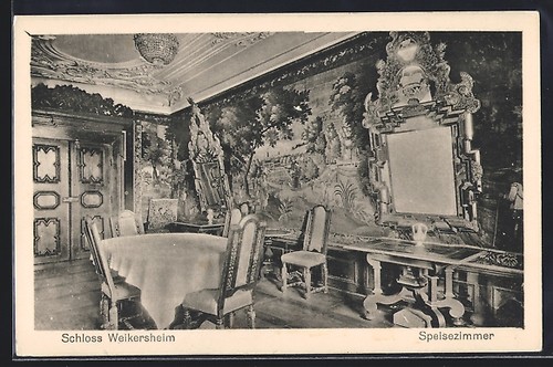 Weikersheim sala pranzo - sala, da