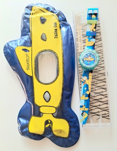 Swatch scuba yellow - swatch:, "yellow