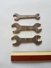 Moto GITAN lotto di 3 chiavi trousse attrezzi originali anni 50 - 60