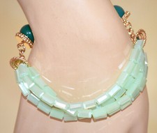 Bracciale donna pietre verde