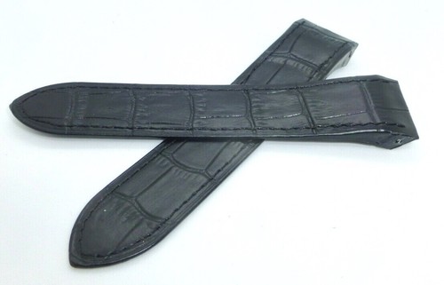 Cinturino pelle nera mm - cinturino,