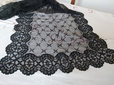 Antico velo da messa mantiglia