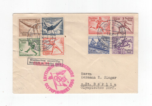 1936 reich zeppelin viaggio - 3.,