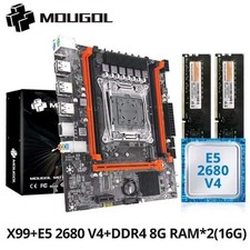 Combo X99 Mougol+E5 2680 V4+16GB RAM 