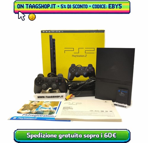 Playstation slim con scatola - playstation, 2