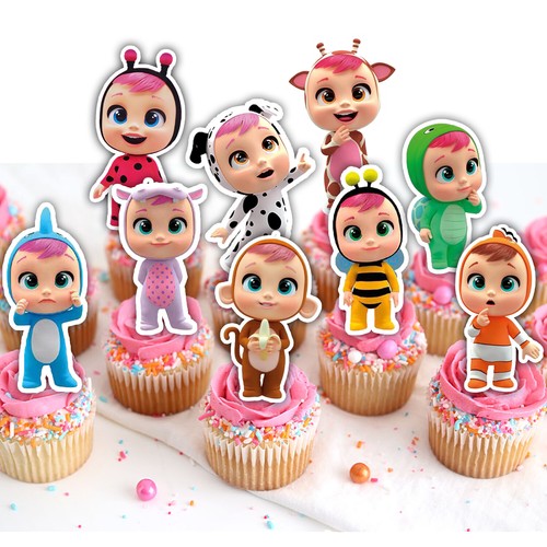 Topper cake cupcake - cake, bambino