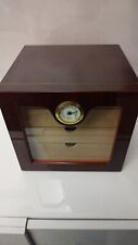 Humidor umidificatore porta sigari cubani in legno Scatola portasigari 
