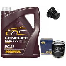 Kit olio motore 0W-20 5 litri