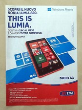 B354-Advertising Pubblicità-2012 - TIM - NOKIA LUMIA 820