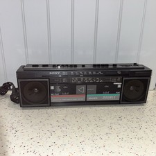 Sony CFS-W30L radio stereo doppia cassetta 1988 anni 80 retrò vintage, non testata