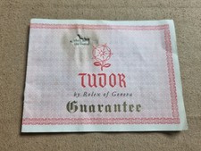 Tudor rare 7926 advisor signed