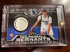 Toppa 25/26 Topps Basketball Cooper Flag Rookie Roundball Resti Giocatore Indossata