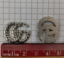 Targhetta Gucci Argento Da