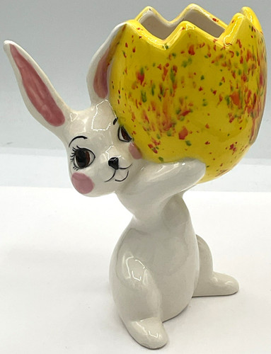 Coniglietto pasquale ceramica