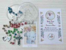 ROSARIO GIUBILEO 2025 PAPA FRANCESCO "LE QUATTRO BASILICHE" CON BENEDIZIONE APOSTOLICA PAPALE