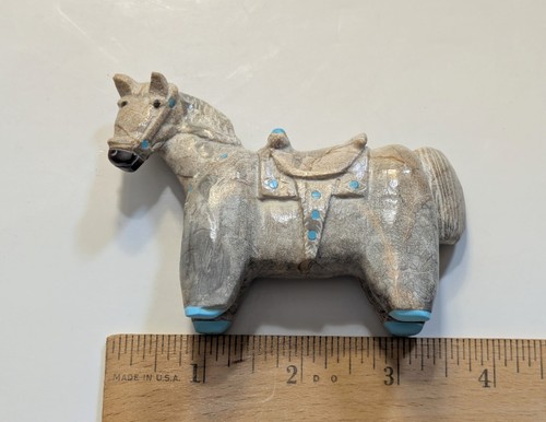 Zuni fetish - zuni, horse