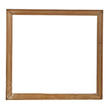 Grande CORNICE Specchio Specchiera per Quadro LEGNO di ABETE Vintage  Epoca 900