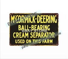 insegna latta separatore crema