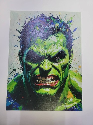 Hulk illusionista acrilico - hulk,