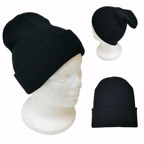 Pezzi nero maglia berretto - nero,