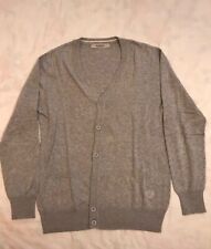 Maglione cardigan da uomo, Sorbino, colore neige, tg. L