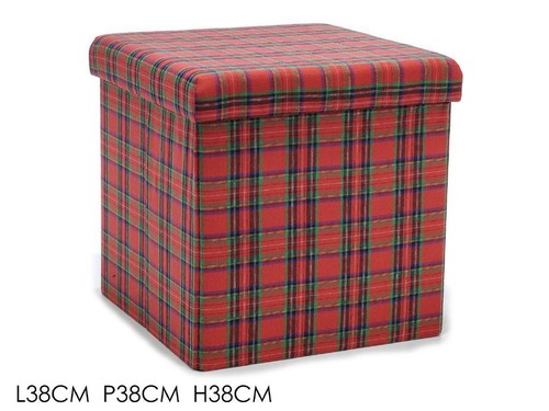 Pouf richiudibile 38x38 - pouf, cm
