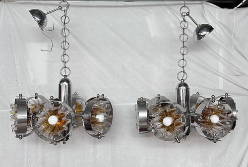Coppia lampadari vintage 6 - di,