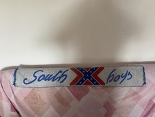 Sciarpa in panno doppia bufanda scarf South Boys Ultras Napoli vintage