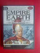 PC Videogame Empire Earth The Art of Conquest Expansion Sierra (2002) Ita