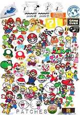 patch super mario bros toppa termoadesiva vintage videogame luigi yoshi retro ds