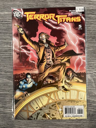 Terror titans vf nm - titans, #5