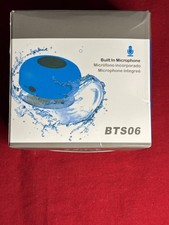 Altoparlante Bluetooth Wireless Antispruzzi BTS-06 - Nuovo Scatola Aperta, Nero