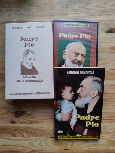 Padre pio libro vhs antonio - pio, +
