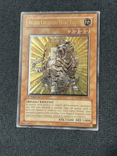 Bestia cristallo tigre topazio