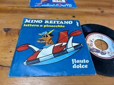 7"  ITALY Mino Reitano – Lettera A Pinocchio / Flauto Dolce RARO