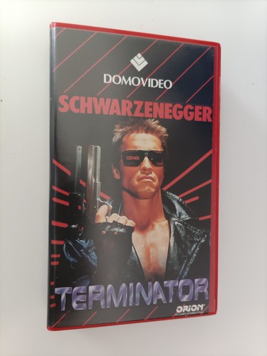 Vhs terminator james cameron - vhs,