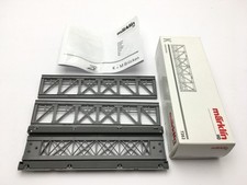 MARKLIN 7262 H0 Ponte in plastica a traliccio superiore, per binari K e M