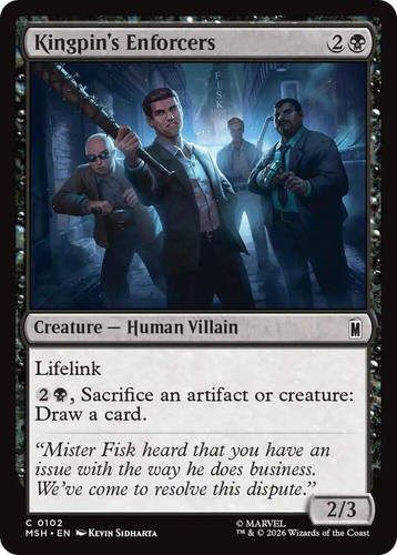 Mtg magic kingpin s - 1x, kingpin's
