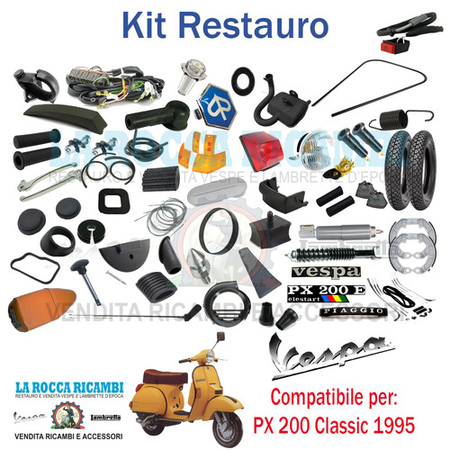 Kit restauro vespa - px, 200