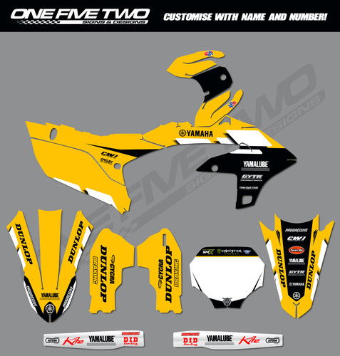 Grafica motocross yamaha - motocross,