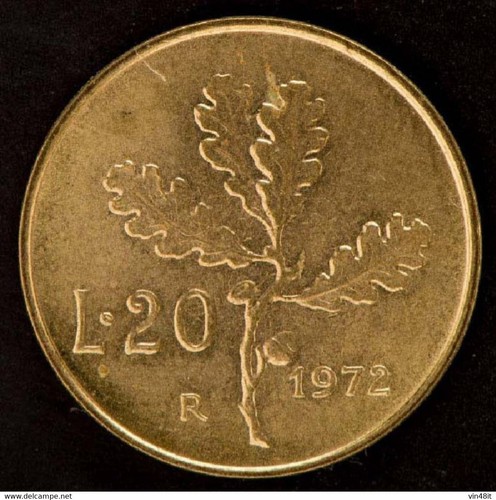 1972 italia moneta - italia, serie