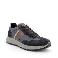 Sneakers IGI&CO scarpa sportiva/casual uomo MADE IN ITALY in camoscio blu notte