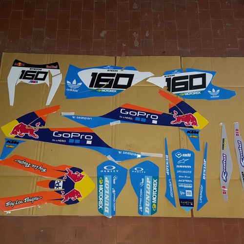 Kit grafiche adesivi completo - adesivi,