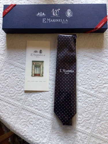 Cravatta marinella napoli - cravatta,